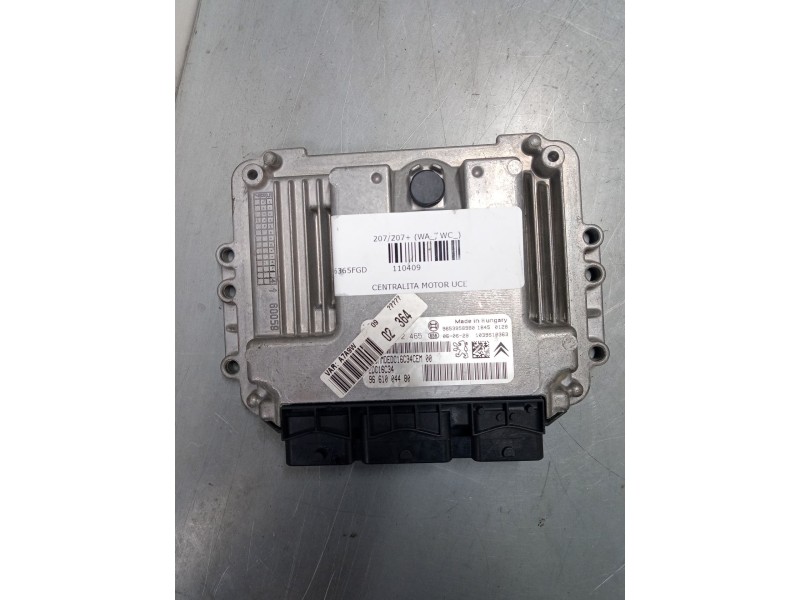 Recambio de centralita motor uce para peugeot 207/207+ (wa_, wc_) 1.6 hdi referencia OEM IAM 9661004480 0281012465 9653958980
