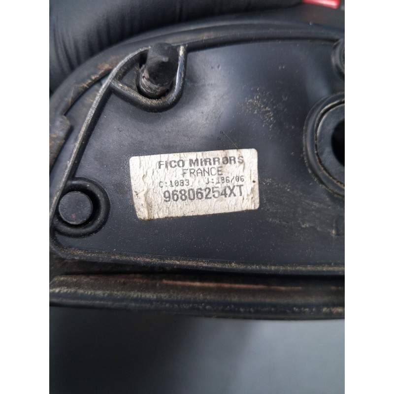 Recambio de retrovisor electrico derecho para peugeot 207/207+ (wa_, wc_) 1.6 hdi referencia OEM IAM 96806254XT  