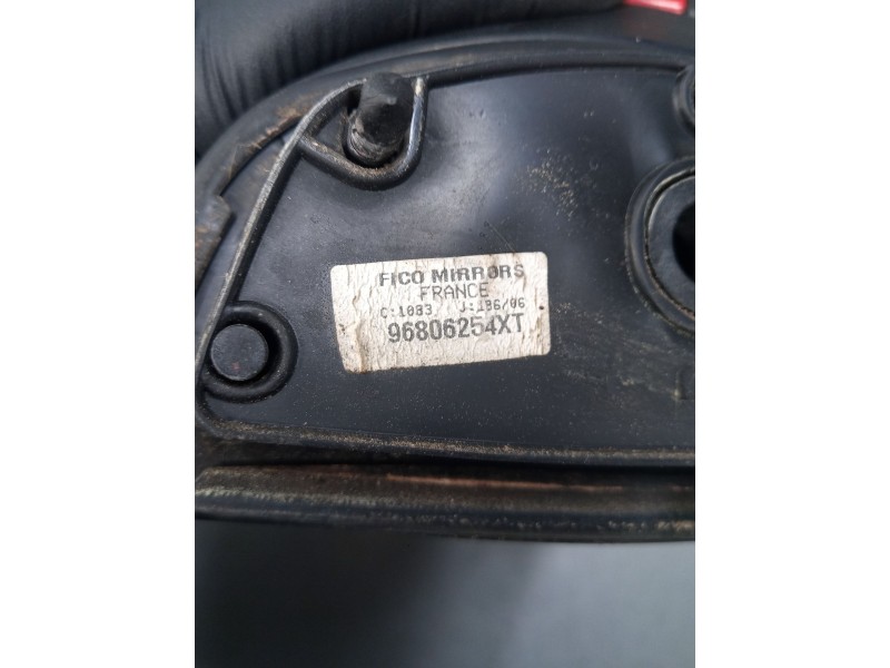 Recambio de retrovisor electrico derecho para peugeot 207/207+ (wa_, wc_) 1.6 hdi referencia OEM IAM 96806254XT  
