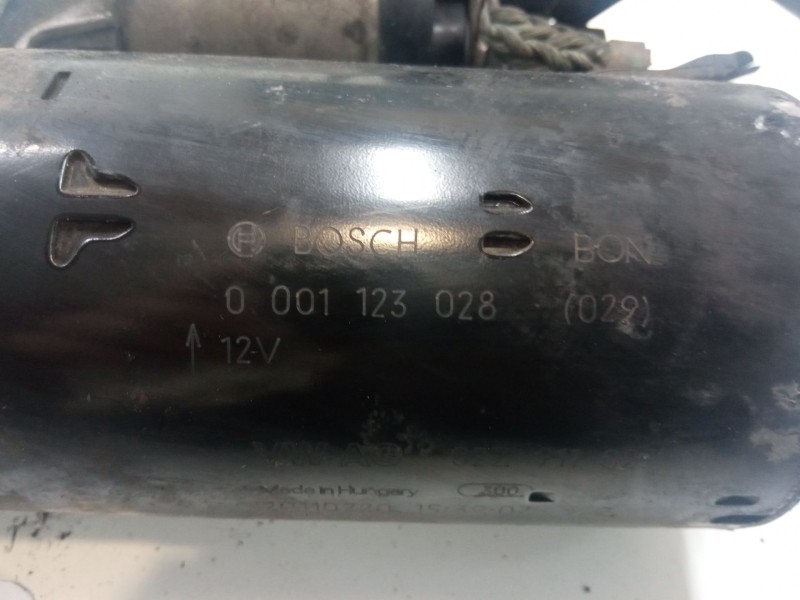 Recambio de motor arranque para seat leon (1p1) 1.6 tdi referencia OEM IAM 0001123028  