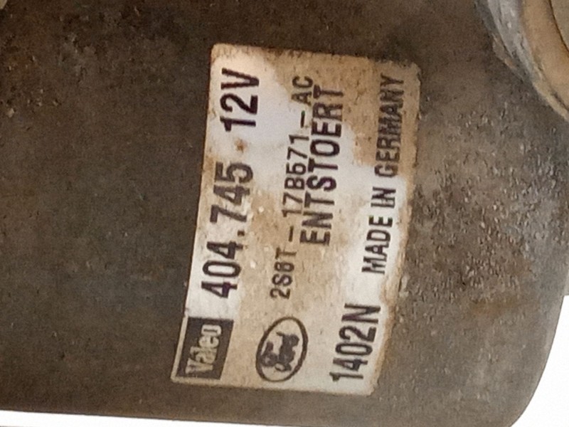 Recambio de motor limpia delantero para ford fusion (ju_) 1.4 referencia OEM IAM 2S6T178671AC  