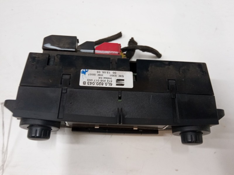 Recambio de mando climatizador para seat ibiza iii (6l1) 1.9 sdi referencia OEM IAM 6L0820043B  