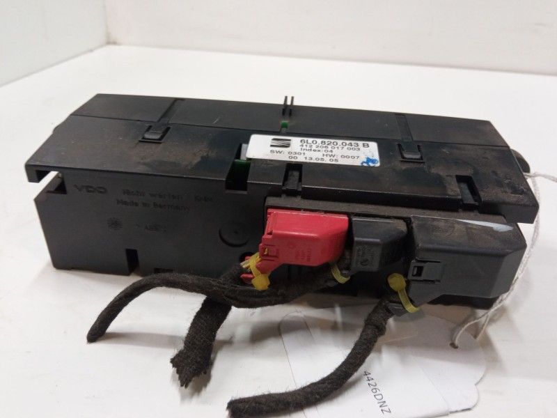 Recambio de mando climatizador para seat ibiza iii (6l1) 1.9 sdi referencia OEM IAM 6L0820043B  