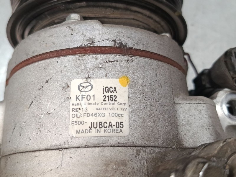 Recambio de compresor a/a para mazda cx-5 (ke, gh) 2.2 d (ke2fw) referencia OEM IAM F500JUBCA05  