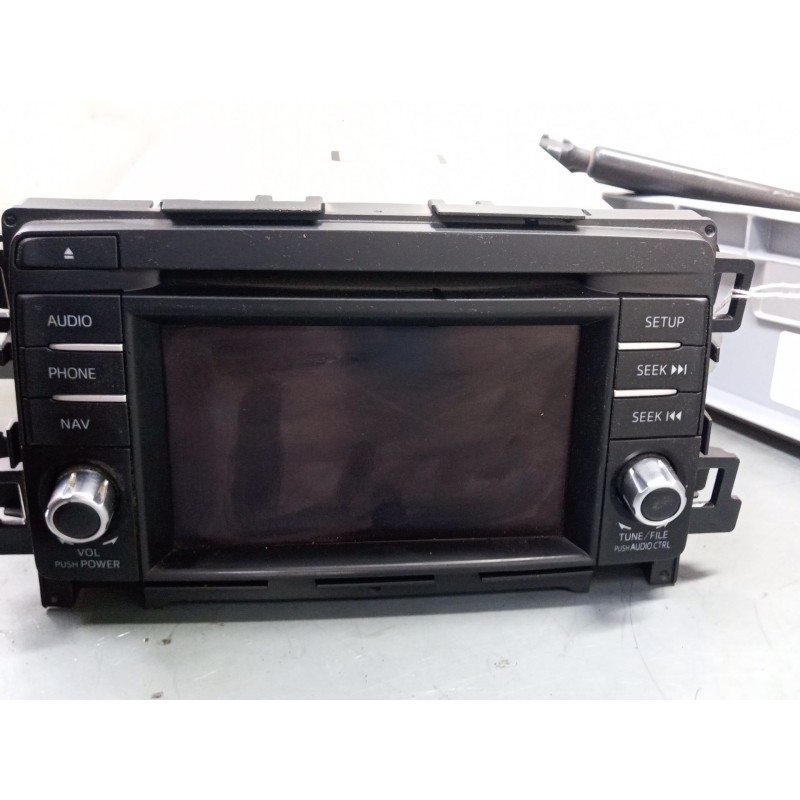 Recambio de sistema audio / radio cd para mazda cx-5 (ke, gh) 2.2 d (ke2fw) referencia OEM IAM CV-VM42F4JMB GKK966DV0C 
