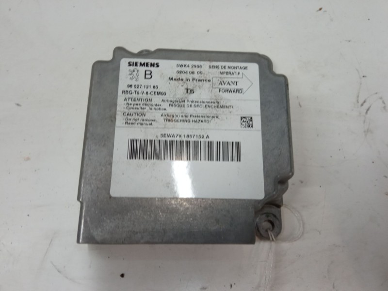 Recambio de centralita airbag para peugeot 307 (3a/c) 2.0 16v referencia OEM IAM 9652712180  