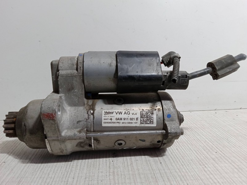 Recambio de motor arranque para skoda yeti (5l) 1.6 tdi referencia OEM IAM 0AM911021B  