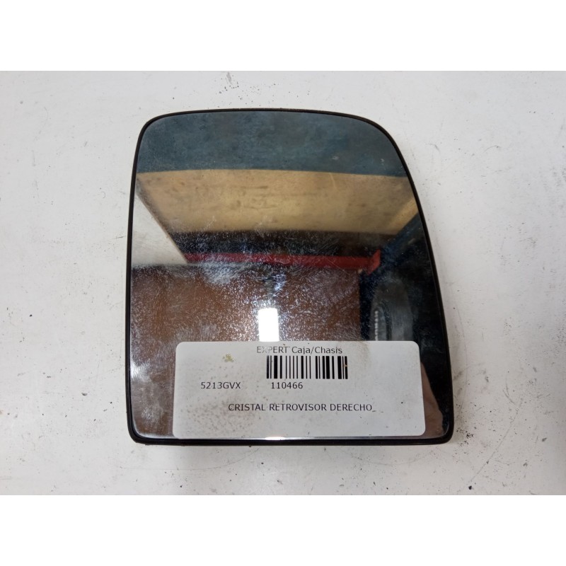 Recambio de cristal retrovisor derecho para peugeot expert caja/chasis 1.6 hdi 90 16v referencia OEM IAM   