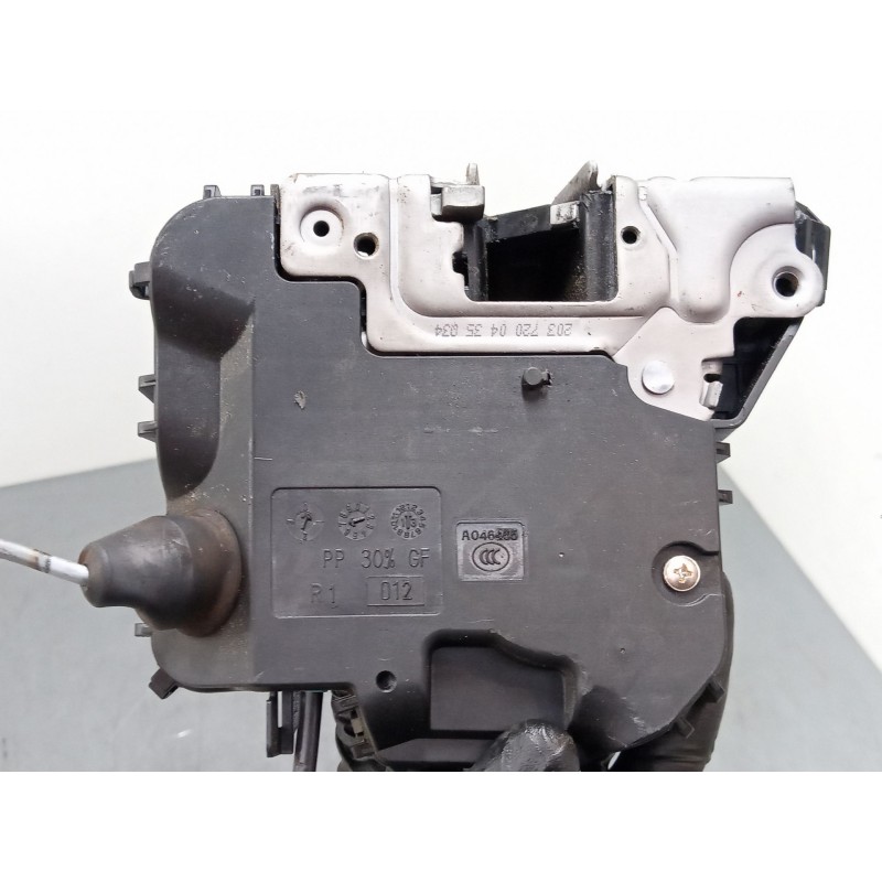 Recambio de cerradura puerta delantera derecha para mercedes-benz clase c (w203) c 200 kompressor (203.042) referencia OEM IAM 2