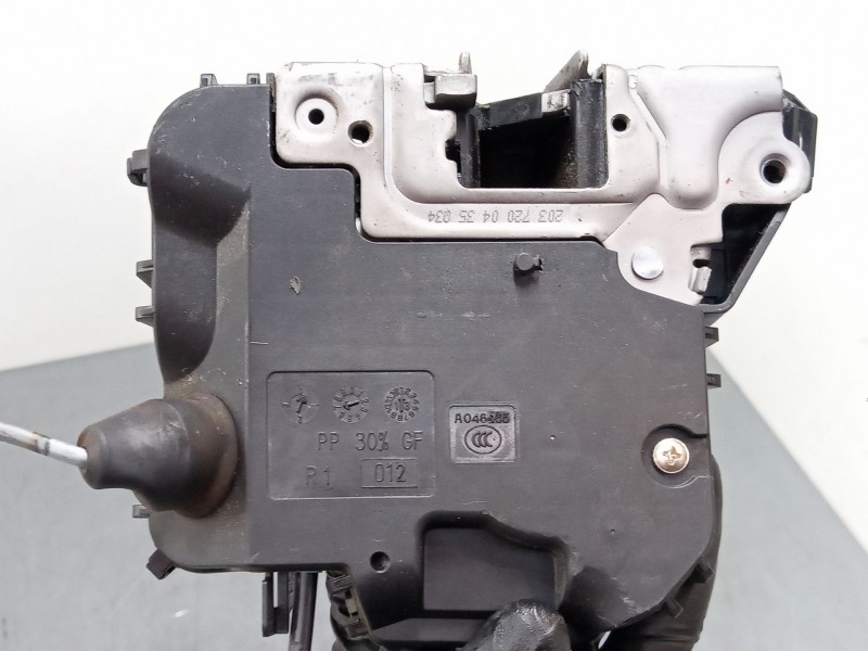 Recambio de cerradura puerta delantera derecha para mercedes-benz clase c (w203) c 200 kompressor (203.042) referencia OEM IAM 2
