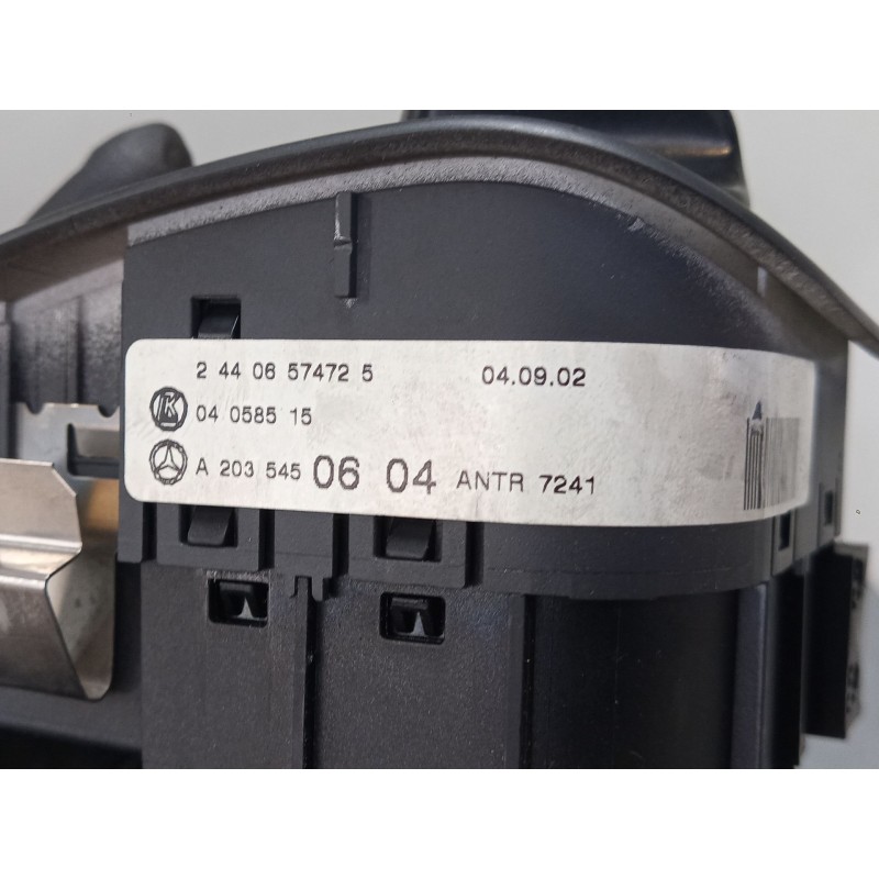 Recambio de conmutador de luces para mercedes-benz clase c (w203) c 200 kompressor (203.042) referencia OEM IAM 24406574725  