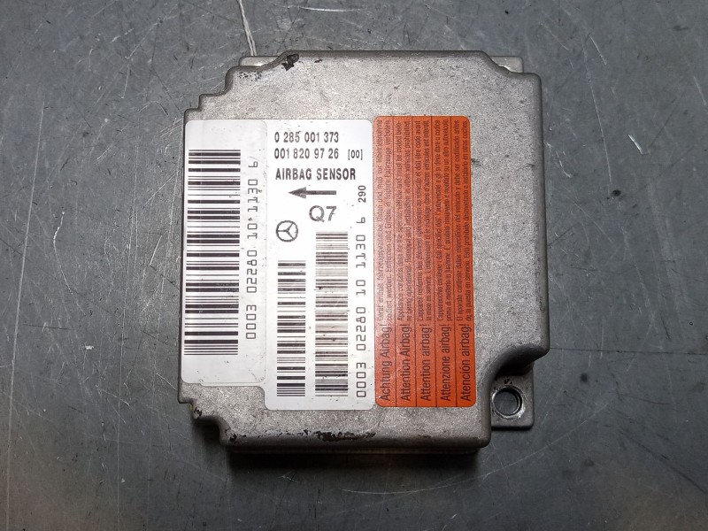 Recambio de centralita airbag para mercedes-benz clase c (w203) c 200 kompressor (203.042) referencia OEM IAM 0285001373 0018209