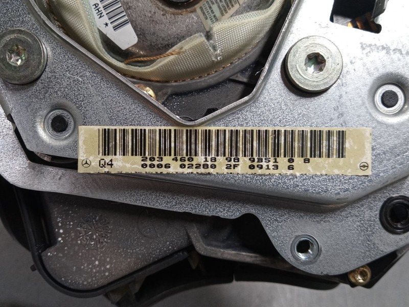 Recambio de airbag volante para mercedes-benz clase c (w203) c 200 kompressor (203.042) referencia OEM IAM 2034601898  