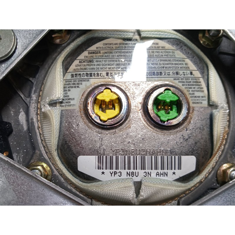 Recambio de airbag volante para mercedes-benz clase c (w203) c 200 kompressor (203.042) referencia OEM IAM 2034601898  