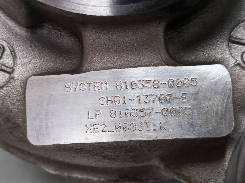 Recambio de turbo para mazda cx-5 (ke, gh) 2.2 d (ke2fw) referencia OEM IAM SH0113700E  