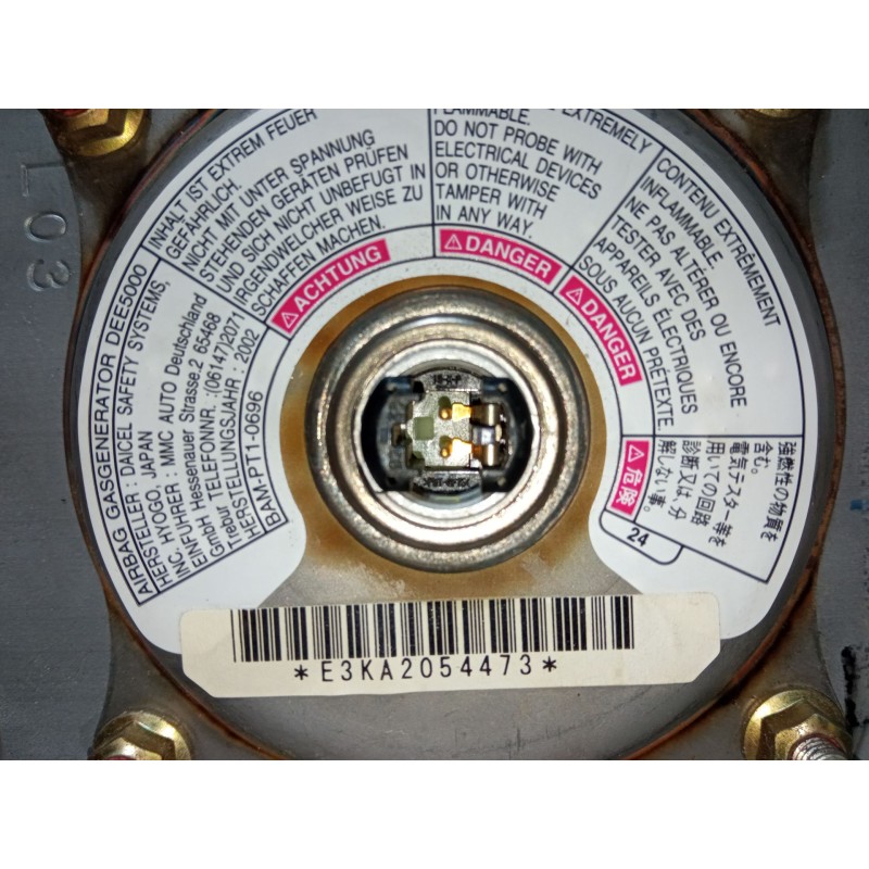 Recambio de airbag volante para mitsubishi space star monospace (dg_a) 1.9 di-d (dg4a) referencia OEM IAM E3KA2054473  