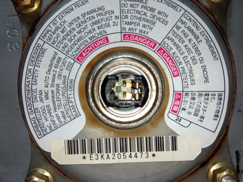 Recambio de airbag volante para mitsubishi space star monospace (dg_a) 1.9 di-d (dg4a) referencia OEM IAM E3KA2054473  