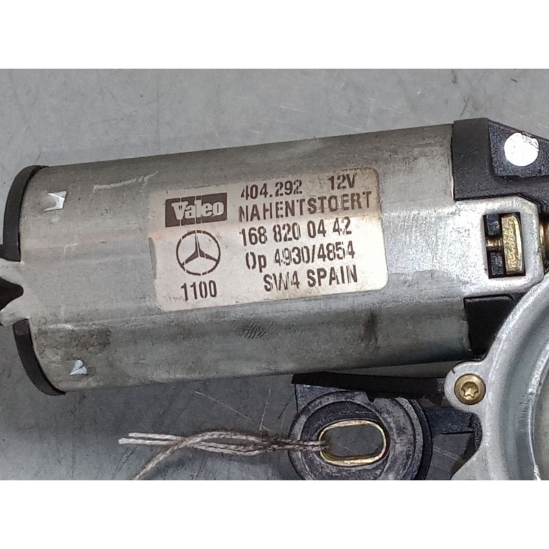Recambio de motor limpia trasero para mercedes-benz clase a (w168) a 170 cdi (168.008) referencia OEM IAM 1688200442  
