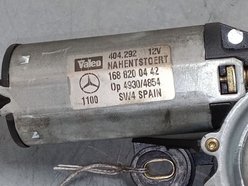 Recambio de motor limpia trasero para mercedes-benz clase a (w168) a 170 cdi (168.008) referencia OEM IAM 1688200442  
