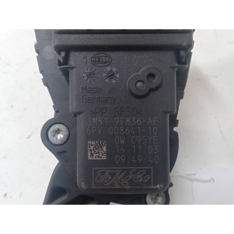 Recambio de pedal acelerador para ford focus c-max (dm2) 1.6 tdci referencia OEM IAM 3m519f836  6pv00864110