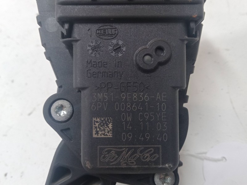 Recambio de pedal acelerador para ford focus c-max (dm2) 1.6 tdci referencia OEM IAM 3m519f836  6pv00864110