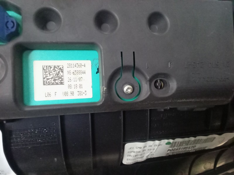 Recambio de cuadro instrumentos para citroën c4 coupé (la_) 1.6 hdi referencia OEM IAM P96631954ZD 281143604 281185107A