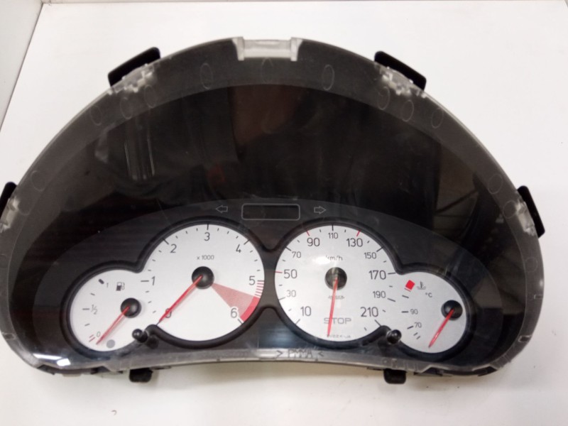 Recambio de cuadro instrumentos para peugeot 206 hatchback (2a/c) 2.0 hdi 90 referencia OEM IAM 9656696280  