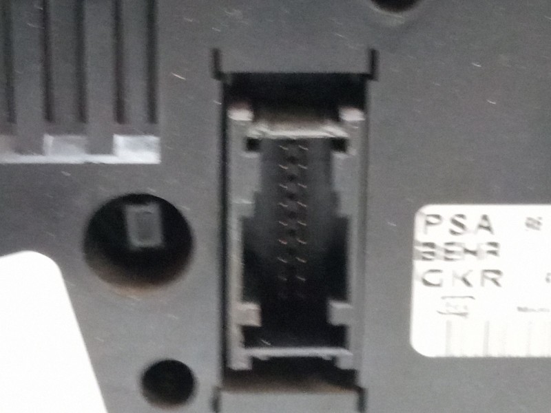 Recambio de mando climatizador para peugeot 206 hatchback (2a/c) 2.0 hdi 90 referencia OEM IAM 96430550XT  