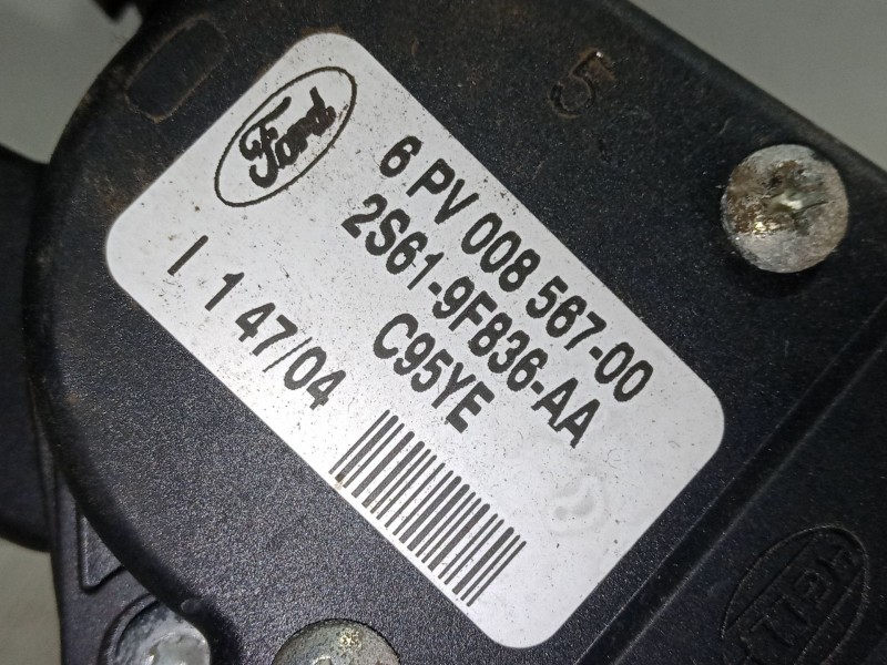 Recambio de pedal acelerador para ford fiesta v (jh_, jd_) 1.6 16v referencia OEM IAM 6PV00856700  2S619F836AA
