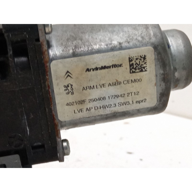 Recambio de elevalunas electrico delantero derecho para peugeot partner furgoneta/monovolumen 1.6 hdi 16v referencia OEM IAM   
