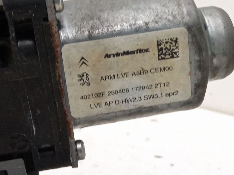 Recambio de elevalunas electrico delantero derecho para peugeot partner furgoneta/monovolumen 1.6 hdi 16v referencia OEM IAM   