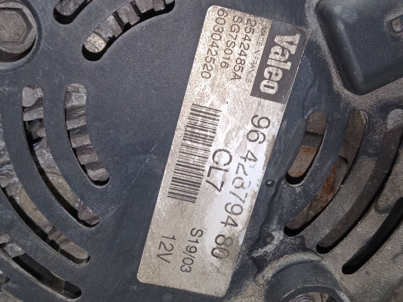 Recambio de alternador para citroën c2 (jm_) 1.1 referencia OEM IAM 9642879480  
