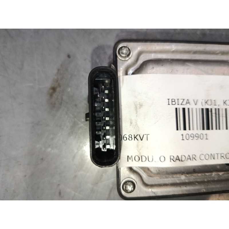 Recambio de modulo radar control distancia para seat ibiza v (kj1, kjg) 1.0 mpi referencia OEM IAM 2Q0907572M 2Q0907572B 
