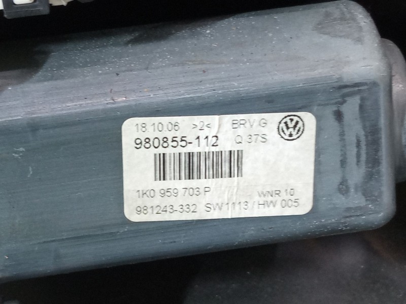 Recambio de elevalunas electrico trasero izquierdo para volkswagen passat b6 (3c2) 2.0 tdi referencia OEM IAM   