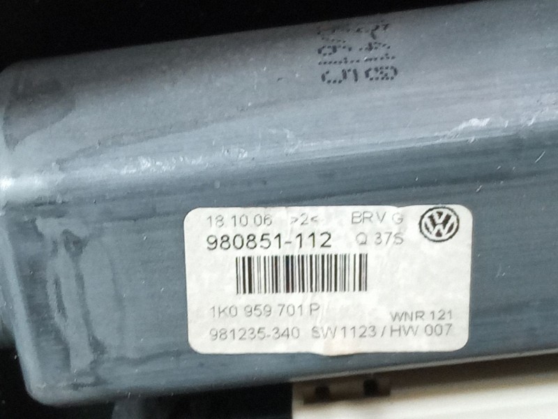 Recambio de elevalunas electrico delantero izquierdo para volkswagen passat b6 (3c2) 2.0 tdi referencia OEM IAM   