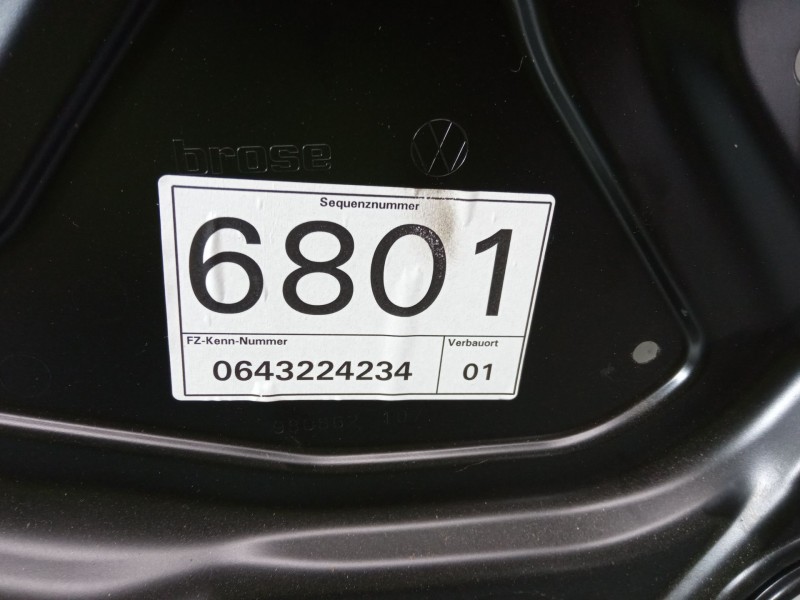 Recambio de elevalunas electrico trasero derecho para volkswagen passat b6 (3c2) 2.0 tdi referencia OEM IAM   