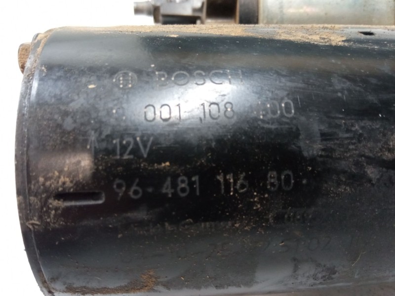 Recambio de motor arranque para peugeot partner monospace (5_, g_) 1.9 d referencia OEM IAM 9648111680  