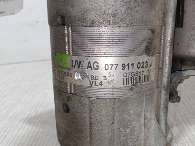 Recambio de motor arranque para audi a8 d2 (4d2, 4d8) 3.7 quattro referencia OEM IAM 077911023J  D7GS17