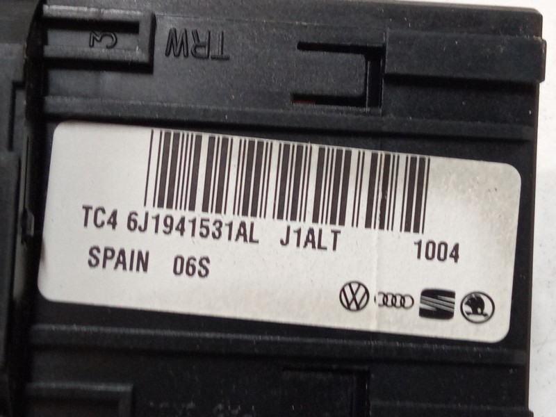Recambio de conmutador de luces para seat ibiza iv (6j5, 6p1) 1.2 tsi referencia OEM IAM 6J1941531  