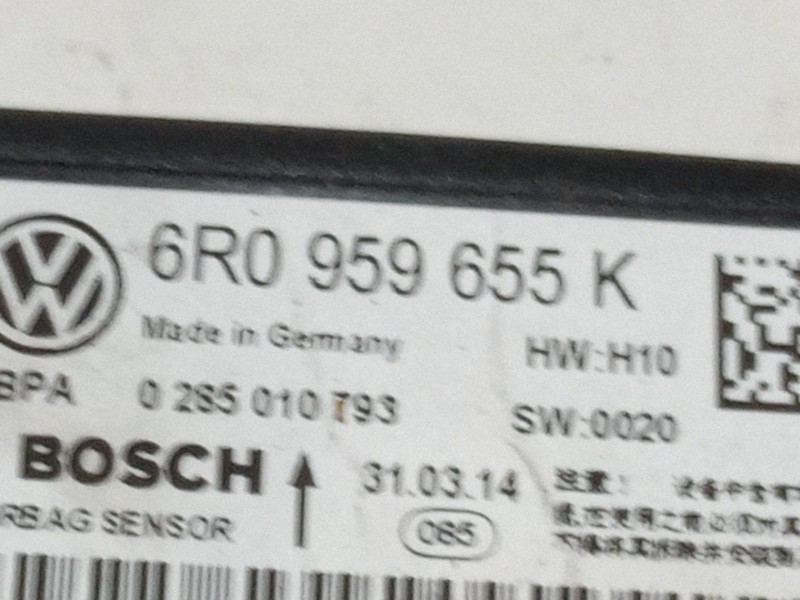 Recambio de centralita airbag para seat ibiza iv (6j5, 6p1) 1.2 tsi referencia OEM IAM 6R0959655K  