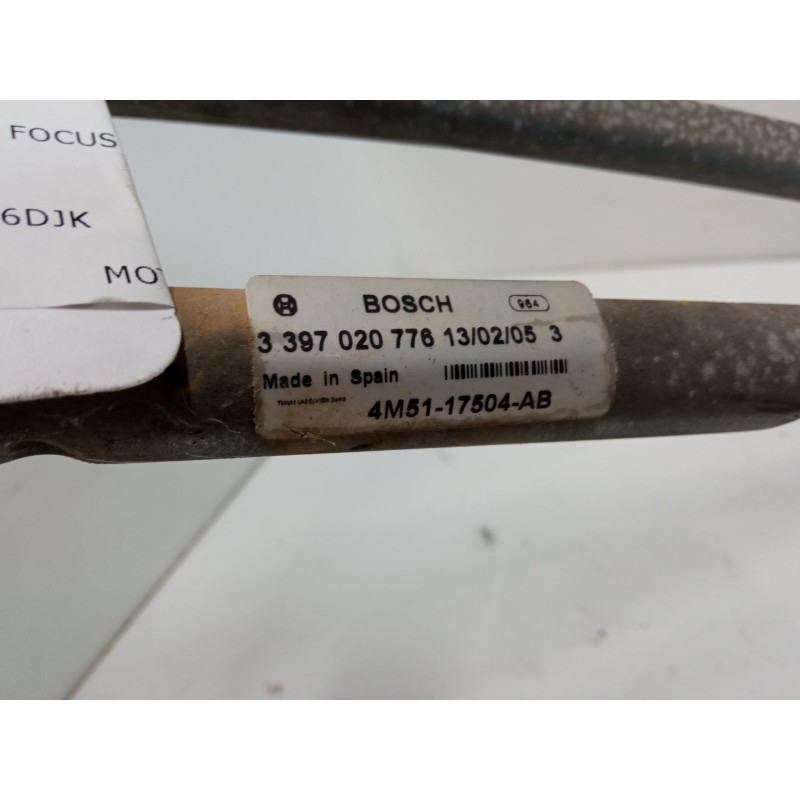 Recambio de motor limpia delantero para ford focus ii furgoneta/station wagon 1.6 tdci referencia OEM IAM 4M5117508AA  