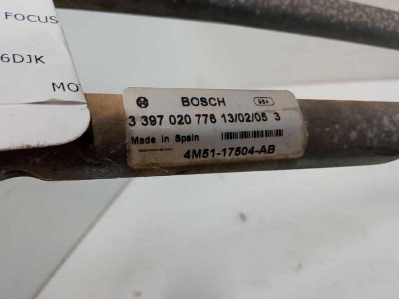 Recambio de motor limpia delantero para ford focus ii furgoneta/station wagon 1.6 tdci referencia OEM IAM 4M5117508AA  