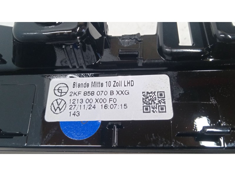 Recambio de embellecedor ( radio, clima ) consola central para ford tourneo connect / grand tourneo connect v761 monospace (sk) 