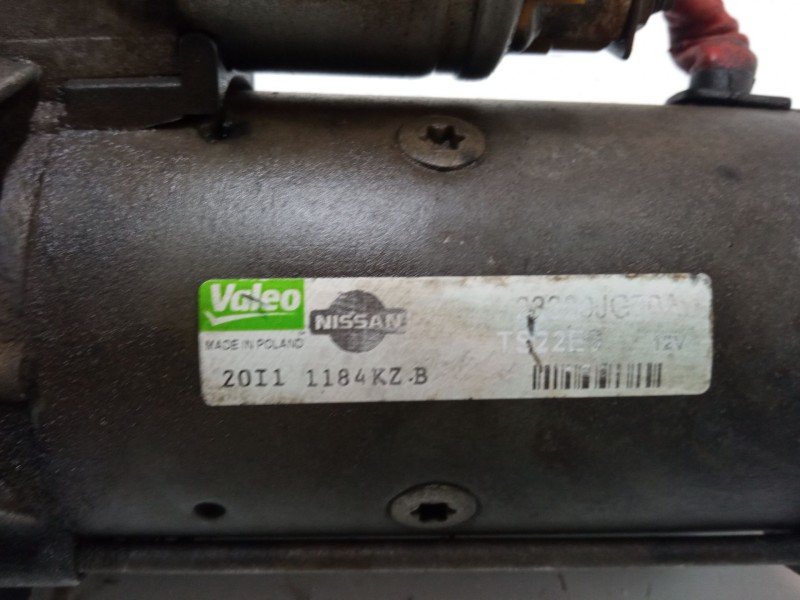 Recambio de motor arranque para nissan x-trail ii (t31) 2.0 dci referencia OEM IAM   