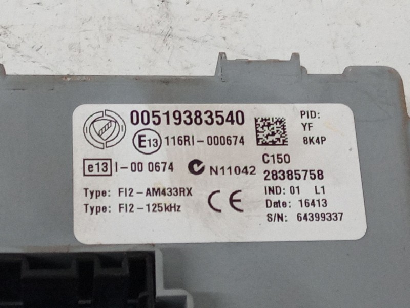 Recambio de bsi para fiat doblo cargo (263_) 1.3 d multijet referencia OEM IAM 116RI000674  