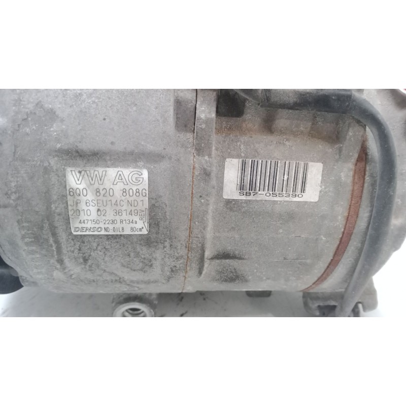 Recambio de compresor a/a para seat ibiza iv (6j5, 6p1) 1.4 tdi referencia OEM IAM 6q0820808g  