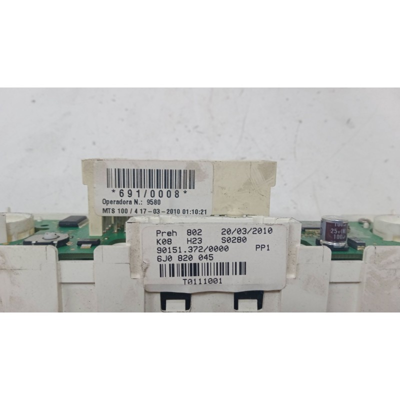 Recambio de mando calefaccion / a/a para seat ibiza iv (6j5, 6p1) 1.4 tdi referencia OEM IAM 6j0820045  