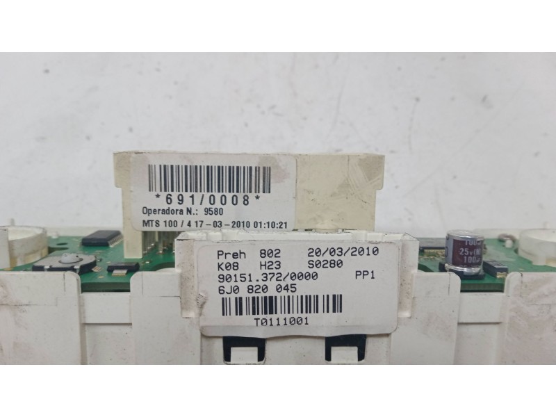 Recambio de mando calefaccion / a/a para seat ibiza iv (6j5, 6p1) 1.4 tdi referencia OEM IAM 6j0820045  