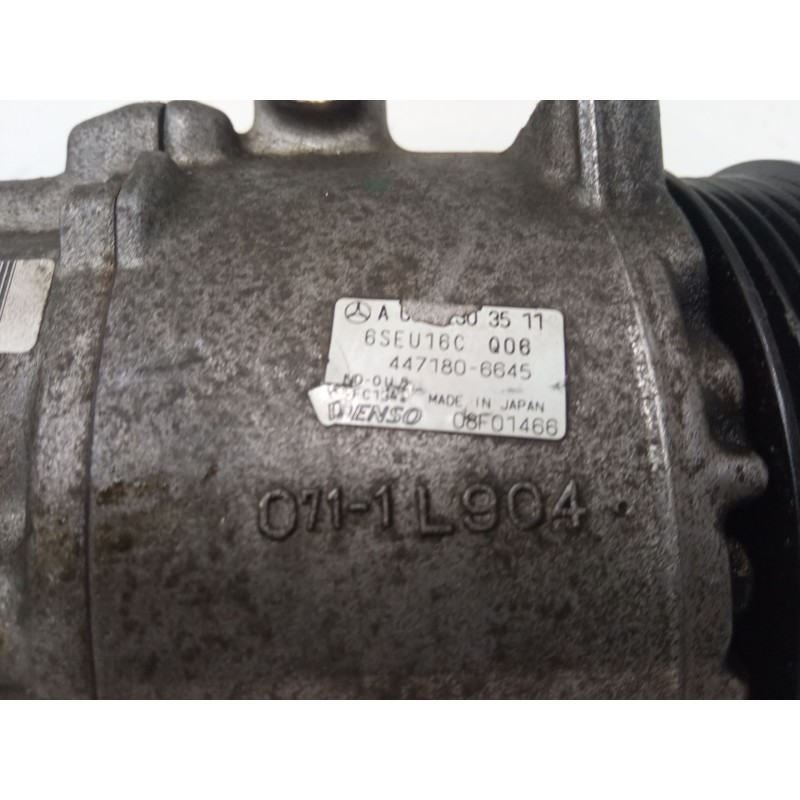 Recambio de compresor a/a para mercedes-benz clase a (w169) a 170 (169.032, 169.332) referencia OEM IAM   