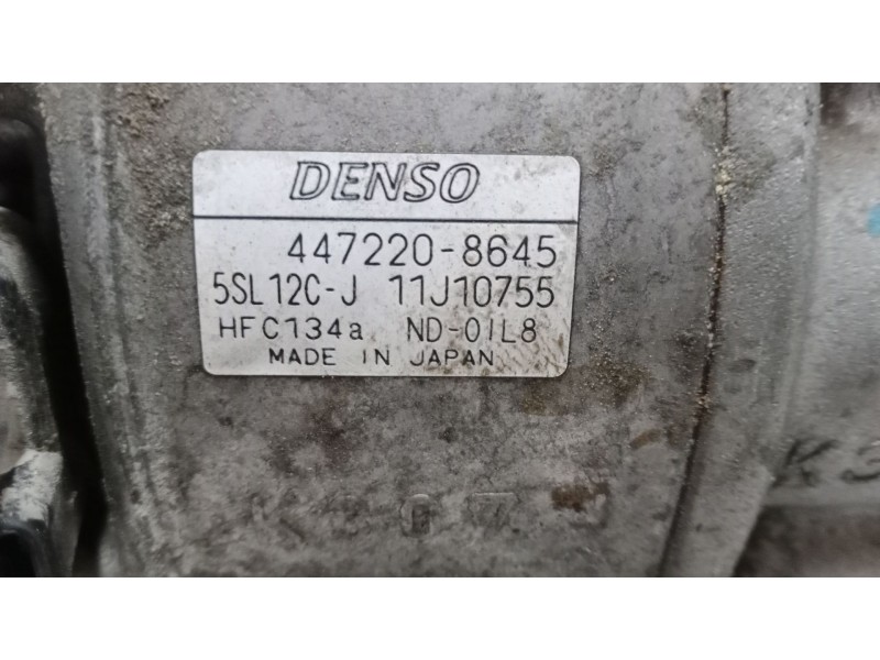 Recambio de compresor a/a para fiat bravo ii (198_) 1.9 d multijet (198axb1a) referencia OEM IAM 5SL12CJ 11J10755 4472208645